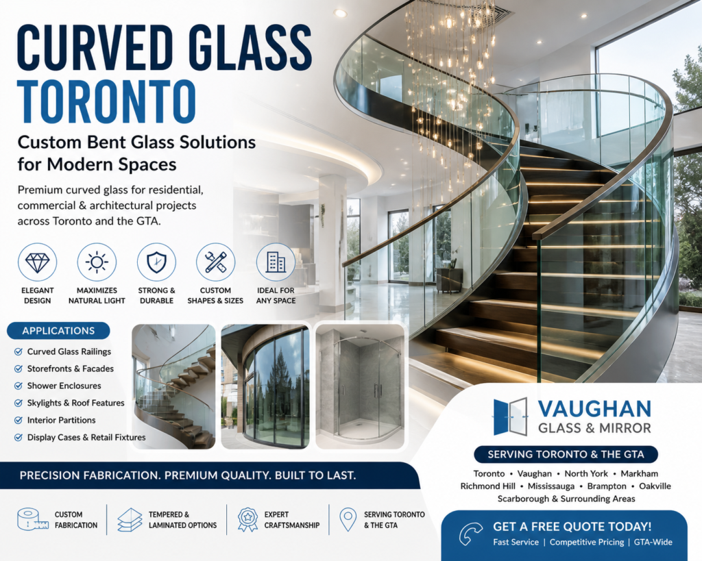 Curved glass solutions for modern spaces