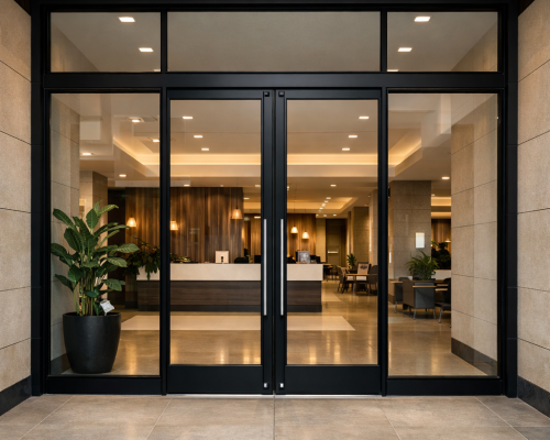 frame-line Entrance black