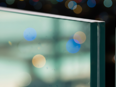 reflected glass